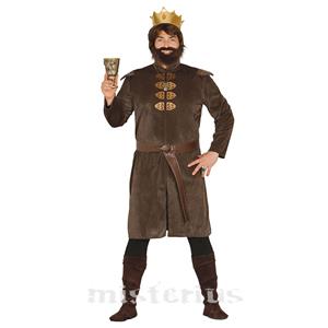 Fato Rei Medieval Castanho Fato Rei Medieval Castanho