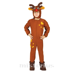 Fato Rena Castanha, criança