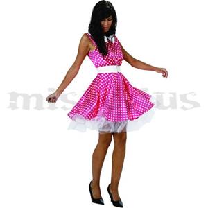 Fato Rodado às Bolinhas anos 60