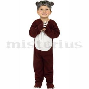 Fato Urso Castanho, criança