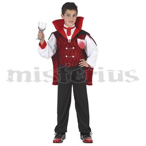 Fato Vampiro Elegante, Criança Fato Vampiro Elegante, Criança