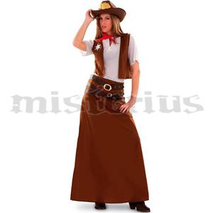 Fato Vaqueira Adulto