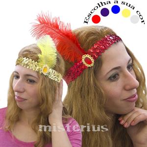 Fita Charleston Com Pedra