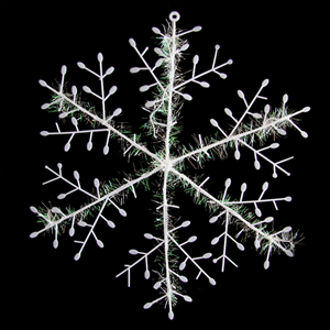 Flocos de Neve Decorativos, 2 un.