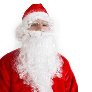 Gorro e Barba de Pai Natal, Adulto