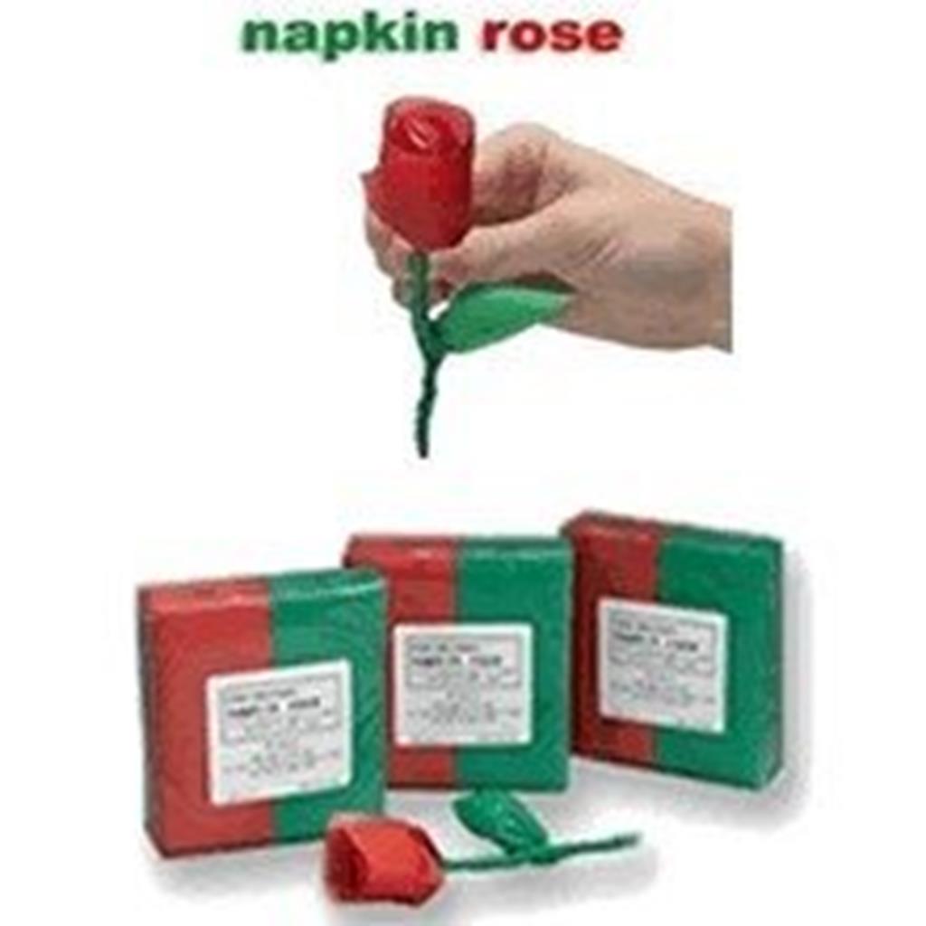 Guardanapos em Rosa - Napkin Rose