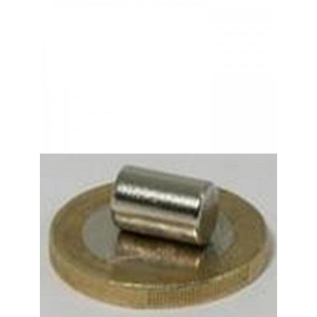Imans noedímio cilindrico 5x10 - neodymium magnet