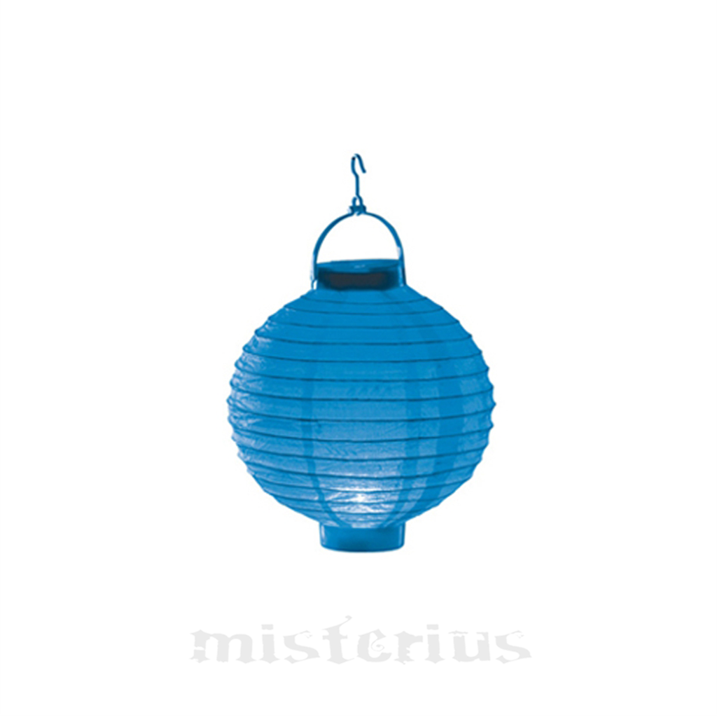 Lanterna Luminosa Azul 20 cm