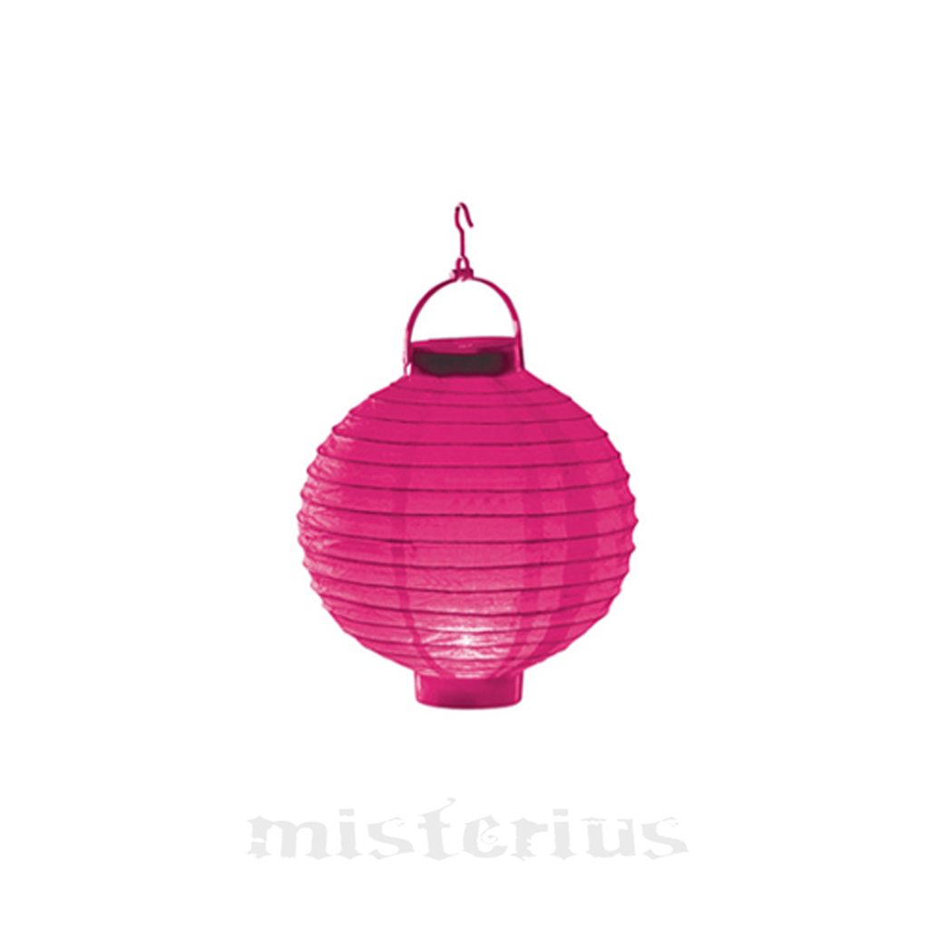 Lanterna Luminosa Rosa 20 cm