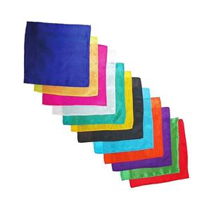 Lenço Seda Pura Italiana 20 cm - Silk Square