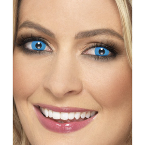 Lentes Efeito Especiais Azuis