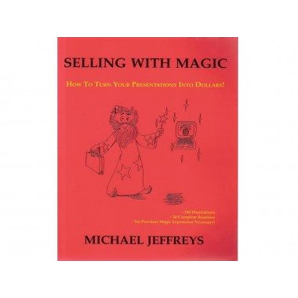 Livros venda com magia-"Setting With Magic"-Michael Jeffreys