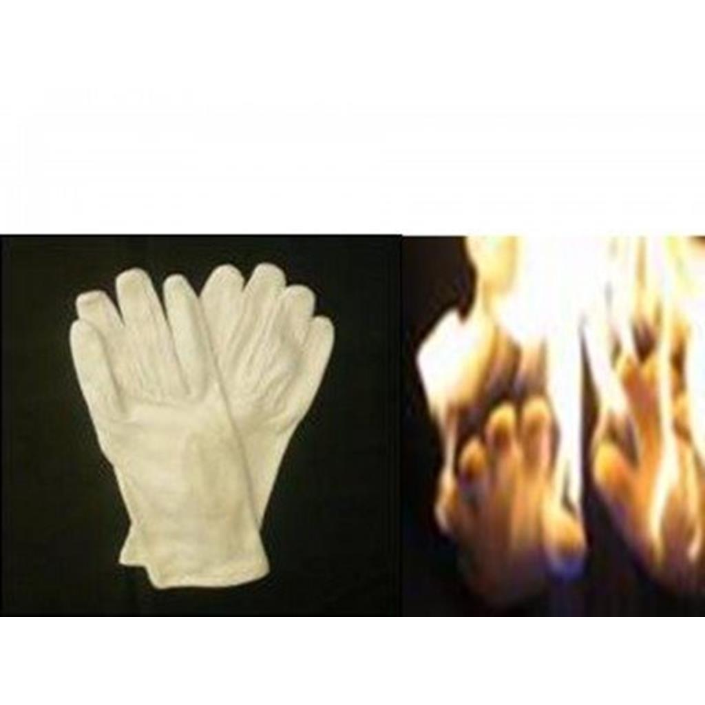 Luvas para Fogo e malabarismo -  Fire White Gloves and juggl