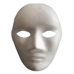 Máscara de Gesso Branca