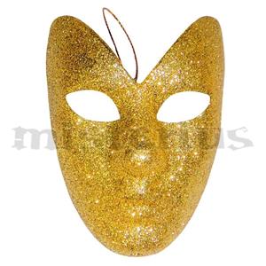 Máscara Dourada de Pendurar Máscara Dourada de Pendurar