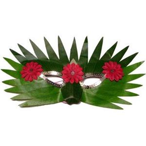Mascarilha Hawai com Flores
