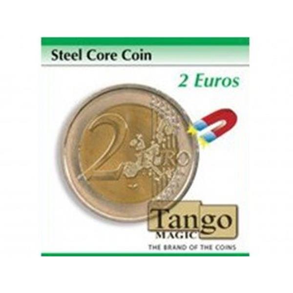 Moeda de Couro e metal 2EUR- Steel core coin 2EUR (Tango Mag