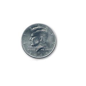 Moeda Meio Dolar magnética - Magnetic Coin - Half Dollar