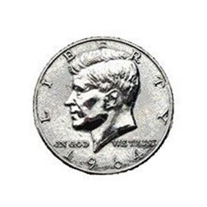 Moedas Jumbo (7,5 cm) Meio Dólar;