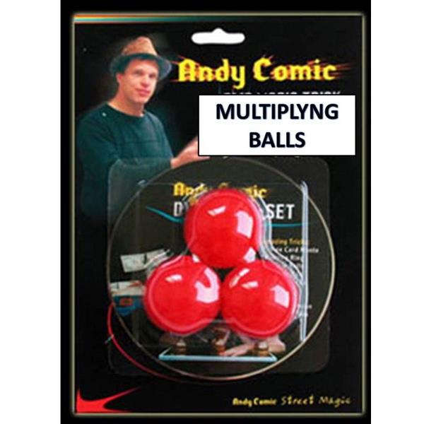 Multiplicação Bolas plastico, Multiplying Balls Andy Comic c