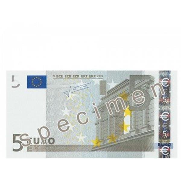 Notas papel flash 5 euros, 10 unid.