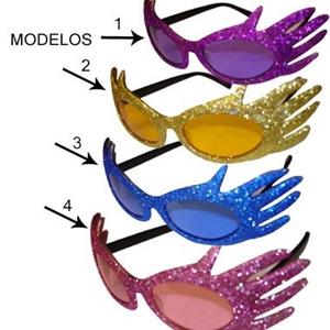 Óculos de Carnaval - Fantasia Colorida