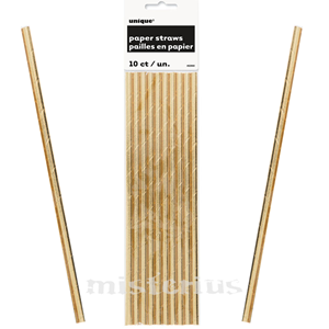 Palhinhas Douradas Foil