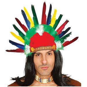 Penacho Colorido Indio