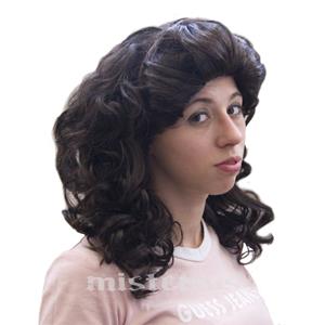 Peruca Castanha Caracois