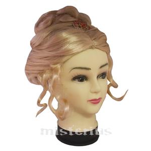 Peruca Época com Tiara Loira