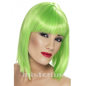 Peruca Fluorescente Verde