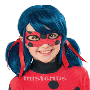 Peruca LadyBug Criança