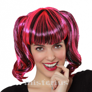 Peruca Monster High Draculaura