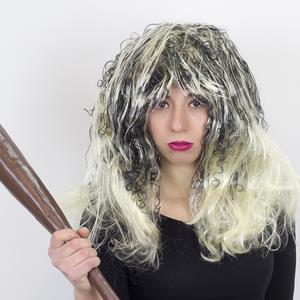 Peruca Mulher das Cavernas Primitiva