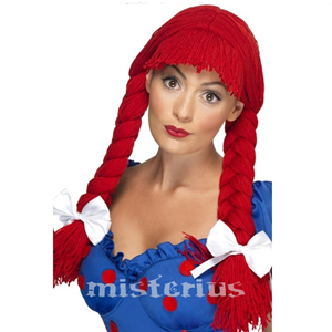 Peruca Pipi das Meias Altas