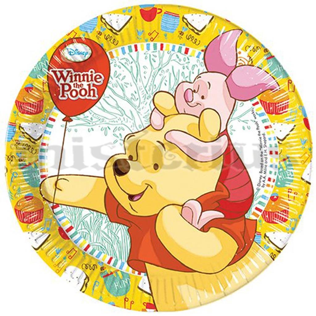 Prato Winnie The Pooh, 8 Unid.