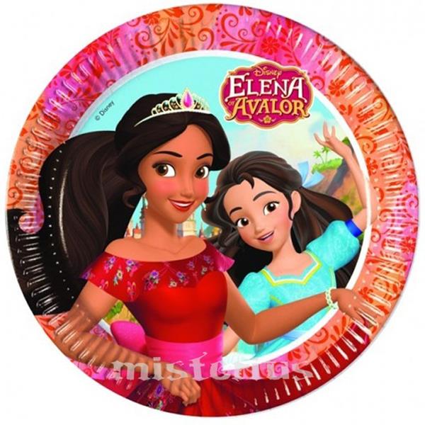 Pratos Elena de Avalor, 8 Unid.
