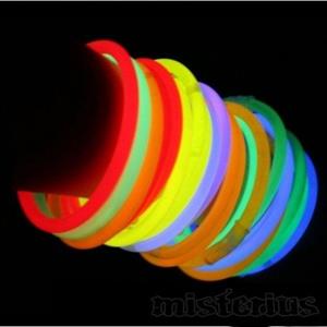 Pulseiras Glow Fosforescentes, 50 unid. Pulseiras Glow Fosforescentes, 50 unid.