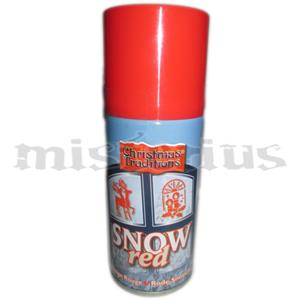 Spray Neve Vermelho