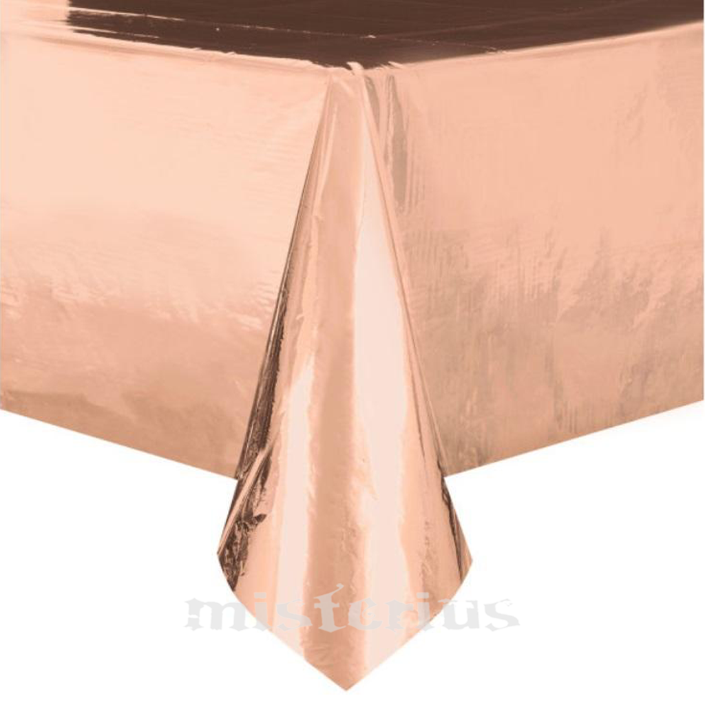 Toalha Mesa Rosa Gold, 137 x 274 Cm