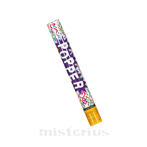 Tubo Lança Confetis Papel Multicor, 30 cm